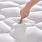 Quilted Fitted Mattress Pad, Fluffy Noiseless Cover for College Dorm, Cooling Comfort Topper, Twin