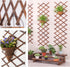 Wooden Lattice Wall-Expandable Plant Garden Trellis for Climbing Plants Outdoor Air Plant Vertical Rack Wall Decor