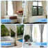 4 Pcs Hand Woven Curtain Tiebacks, No Drilling Boho Rope Holdbacks for Light Color Curtains, Grey