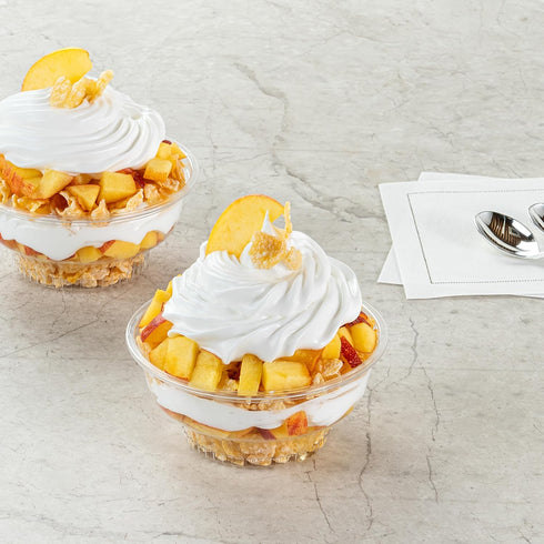 5 50 Frozen Restaurantware-RW Base Ounce Round Ice Cream Cups, Disposable Parfait Cups - Lids Sold Separately, Premium