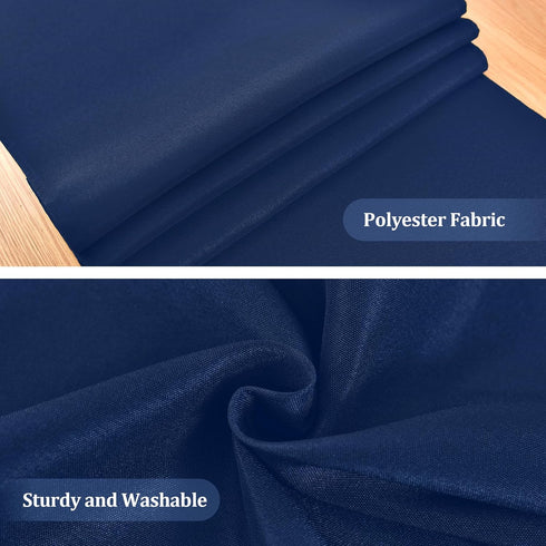 36 Inches 12X36 Inch Farmhouse Navy Blue Table Runner Small Short Table Runners Coffee Table Runner for Dresser Living