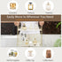 Countertop, 2 Counter 10S Countertop Edergoo Bathroom Organizer Tier Bathroom Organizer Tool-Free Assembly, Acrylic