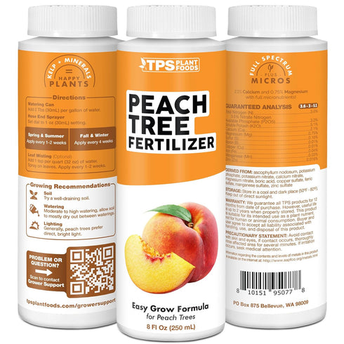 1 Peach Tree Fertilizer Liquid Peach Tree Plant Food for Healthy Growth & Fruit Production, Gallon
