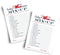 Airplane Baby Shower Games for Boys, Word Scramble Activity, 25 Cards, Adventure Theme in Red and Blue