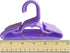 12 Purple 5.5 Inch Hangers for 14 Inch Dolls and 18 Inch Dolls - Doll Clothes Hangers