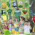 Clabby 41 Pcs Golf Party Decorations Swirls, Birthday Sports Theme Supplies for Kids Boys Men