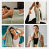 Set 8-100% Set 600 2 2 4 REDKISS Green Towel of Cotton Luxury Bath Towels for Bathroom, GSM Highly Absorbent Bathroom