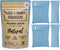 Closet and Drawer Deodorizer Bags, 4 Pack Organic Charcoal Odor Eliminator for Closet and Drawers