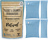 Closet and Drawer Deodorizer Bags, 4 Pack Organic Charcoal Odor Eliminator for Closet and Drawers