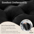 Set 2 OVOV Thick Rocking Chair Cushion Warm Tufted Rocking Chair Pads of with Ties High Back and Seat Cushion Suitable