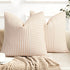 YCOLL Fall Pillow Covers 16x16, Modern Accent Throw Pillow Covers Set of