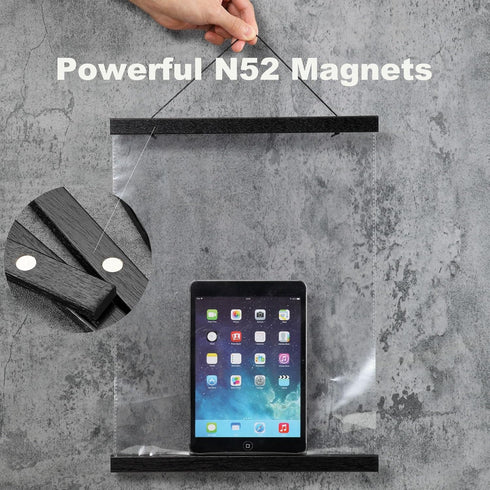 FALAMON 2 Pack Magnetic Poster Hanger Frame, 24x36 24x30 24x17 for Hanging Posters, Prints, Photos (Black)