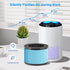 MK01 & MK06 True HEPA Filter Replacement for MK01 MK06, TZ-K1 and DH-JH01 Air Purifier, Standard Version, Blue, 4 Pack