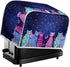 Toaster Cover 2 Slice Small Appliance Covers Organizer Colorful Cats Pattern Washable Toaster Bag Bread Maker Cover, S