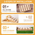 Chick Supplies, Chick Perch & Chicken Roost, Chick Stand Training Perches, Roosting, Wooden Chick Ramp Trainer, Chick