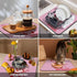 More Espresso Less Depresso Coffee Mat, Hot Pink Espresso Bar Accessories for Countertops
