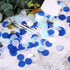 TecUnite Round Tissue Paper Table Confetti Dots, 1.76 oz, White Blue Confetti for Wedding Birthday Party Decoration