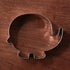 LILIAO Cute Elephant Cookie Cutter - 4 x 3.3 inches, Stainless Steel for Baby Shower