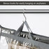 CINPIUK 4 Pack Clear Handbag Dust Bags, Zipper Hanging Storage Organizer for Closet, Grey Purse Storage Bag