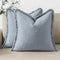 Woaboy Decorative Linen Fringe Throw Pillow Covers Boho Farmhouse Soft Cushion Covers
