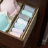 Household Essentials Brown 720-1 Deep Drawer Organizer Box for Storage | 12 in x 4 in x 3.13
