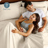 Bare Home Microfiber Pillow Cases - King Size Set of 2 - Cooling Double Brushed Sand Pillowcases, Easy Care
