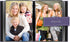 Pioneer Embroidered Strap Sewn Leatherette Cover Mini Photo Album, Assorted "friends" or "Love" in Lavender