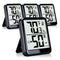 4-Pack Room Thermometer Indoor Hygrometer, Small Digital Temperature and Humidity Monitor Sensor,