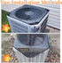 Central Air Conditioner Cover for Outside Units, Durable Leaf Guard Mesh AC Cover (40" x 40")