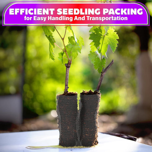 24" Set 100 Set Mesh Produce Bags of - Reusable Produce Bags with Plastic Lock, Durable & Tear Resistant Mesh Bag