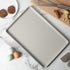 Martha Stewart Gallen 17 x 11 Inch Nonstick Carbon Steel Cookie Sheet, Cool Grey