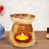 Pure Source India Brass Burner|Essential Oil Burner with Candle for Diffuser Oils | Relax with Home Aromatherapy