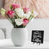 Coffee Sign Desk Decor, "I Will Start Working When My Coffee Does" with Iron Stand for Kitchen Cafe Home Decor