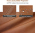 20 20 Inch NettyPro Outdoor Patio Side Table Cover x Waterproof Square Ottoman Table Cover All Weather Protection Brown