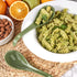 Green Ceramic Soup Spoons Set of 6 - 6.75 Inch Ramen Spoons for Cereal, Noodles, Stews, Dishwasher Safe