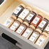 SWOMMOLY 24 366 6 oz Glass Spice Jars with Labels, Spice Jars with Bamboo Lids, Empty Bottles with Shaker Lids, Spice