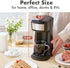 EHC210N 8, 10 12oz Elite Gourmet HyperChiller Iced/Hot Coffee Maker, K-Cup or Coffee Grounds, or Pours, Removable K-Cup