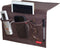 Brown Bedside Storage Organizer, Caddy for TV Remote Control, Phones, Magazines, and Tablets