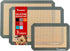 Silicone Baking Mat, Katbite Large Set of 3 - 2 Half Sheets (11 5/8" x 16 1/2") + 1 Quarter Baking Sheet, Nonstick