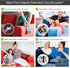 HIT PRODUCTS CouchCoaster - Original & Patented Armrest Couch Cup Holder, Rosso Red - A Weighted, Silicone, Anti Slip