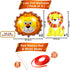 KatchOn Lion Balloons for Birthday Party - Giant 30 Inch, Pack of 3, Foil Mylar Decorations for Safari Animal Theme