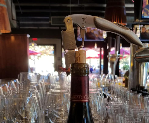 Wino Wine Key! Professional Sommelier's Corkscrew Wine Opener