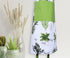 AMOUR INFINI Aprons for Women, Adjustable Strap with Waist Ties, Cotton Washable, Reusable Spring Apron (27.5 x 33