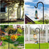 36 inches Pot-2 Packs Shepherd Hooks for Bird Feeders Outside Heavy Duty Shepherd Stand Plant Hanger Yard Hooks