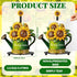 Countertop Summer Paper Towel Holder Kitchen Accessories Stand with Round Base Turtle Sunflower Gnome Bee Farmhouse