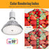 Bulbs, 25W 5000K, LED Grow Light Hanging Grow Lights for Indoor Plants, Height Adjustable Plant Light with Timer, Full