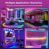 FBZ 32.8Ft IP65 Led Rope Lights, Flexible Neon Lights Control with App/Remote, Multiple Modes, Outdoor RGB Waterproof