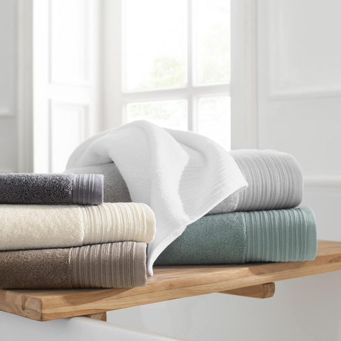 Pack 4-100% 600 18 32 Aston & Arden Anatolia Turkish Hand Towels - of Ring Spun Cotton, Soft Plush Absorbent, GSM Low