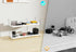 FSyueyun 2-Tier Makeup Shelf Organizer, Large Space Vanity Countertop Storage for Bathroom or Kitchen Spice Rack