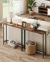 1 7.9 31.5 32 Inches, ULNT035KD01S VASAGLE Console Table, Entryway Table, One Piece Top, Easy Assembly, for Hallway
